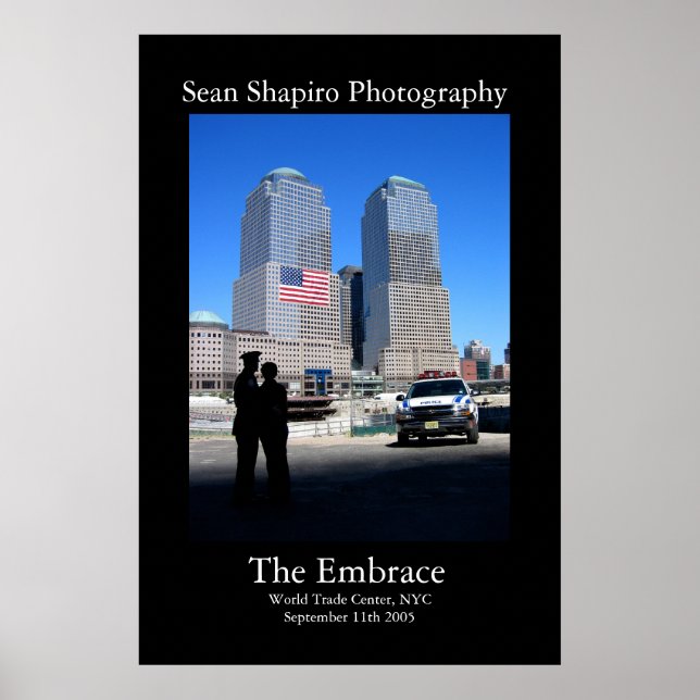 The Embrace - 9/11 Memorial Poster (Front)