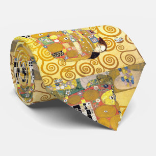 The Embrace by Gustav Klimt Tie