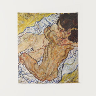 The Embrace Egon Schiele Tapestry