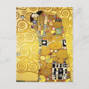 The Embrace (Fulfilment) by Gustav Klimt (1905) Postcard