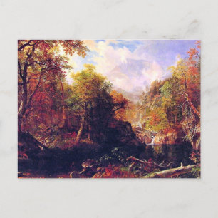 The Emerald Pool by Albert Bierstadt Postcard