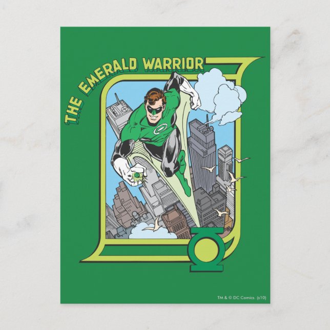 The Emerald Warrior Postcard (Front)