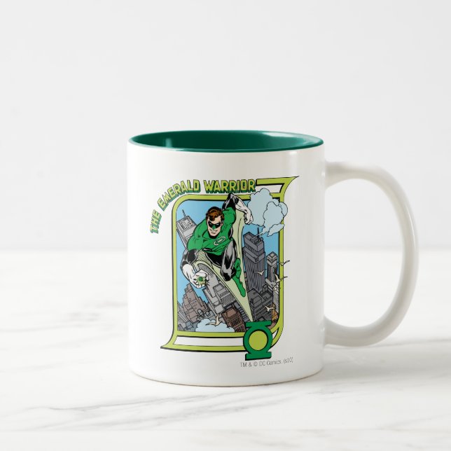 The Emerald Warrior Two-Tone Coffee Mug (Right)