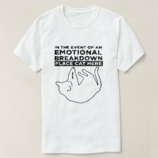 The Emotional Breakdown Cat Tee