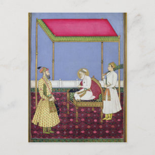 The Emperor Aurangzeb in old age Postcard