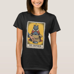 The Emperor Cat Tarot Card Cat In Box Lover Funny T-Shirt