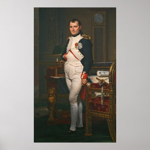 The Emperor Napoleon in His Study at the Tuilerie Poster