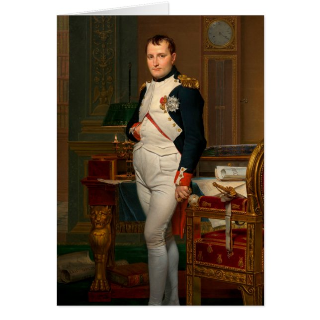 The Emperor Napoleon in his study at the Tuileries (Front)