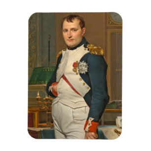 The Emperor Napoleon in His Study at the Tuileries Magnet