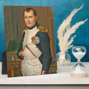 The Emperor Napoleon in His Study at the Tuileries Plaque