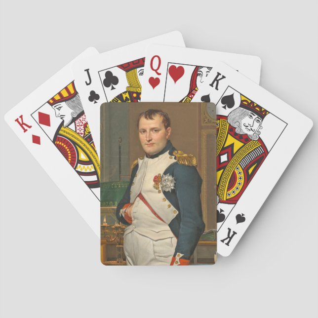The Emperor Napoleon in His Study at the Tuileries Playing Cards (Back)