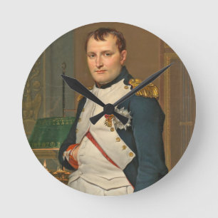 The Emperor Napoleon in His Study at the Tuileries Round Clock