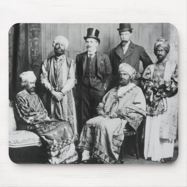 The Emperor of Abyssinia and his Court' Mouse Mat (Front)