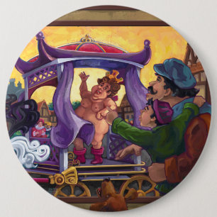 The Emperor’s New Clothes 6 Cm Round Badge