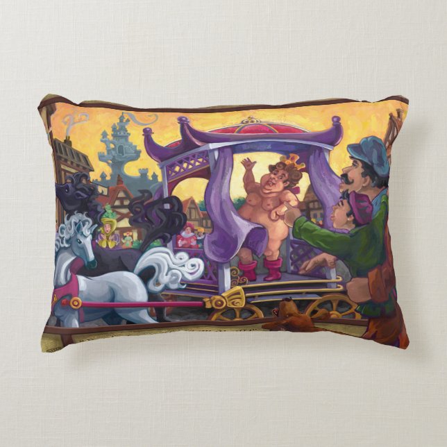 The Emperor’s New Clothes Art Decorative Cushion (Front)