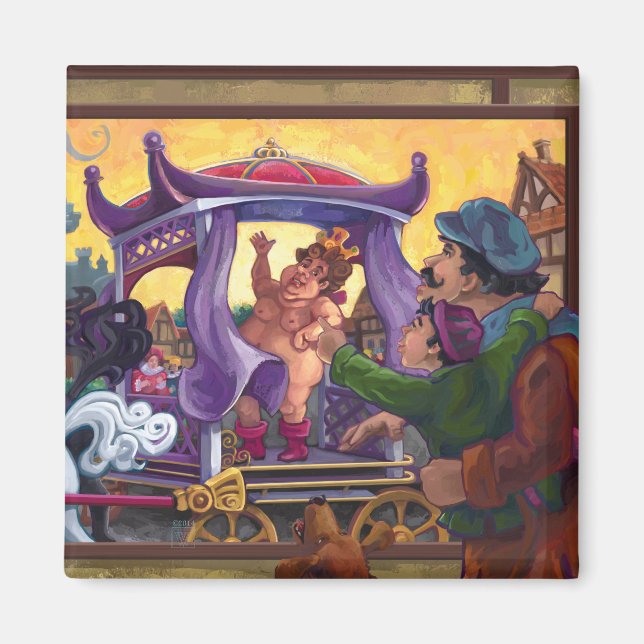 The Emperor’s New Clothes Art Magnet (Front)
