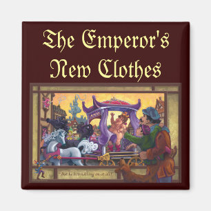 The Emperor’s New Clothes Art Magnet