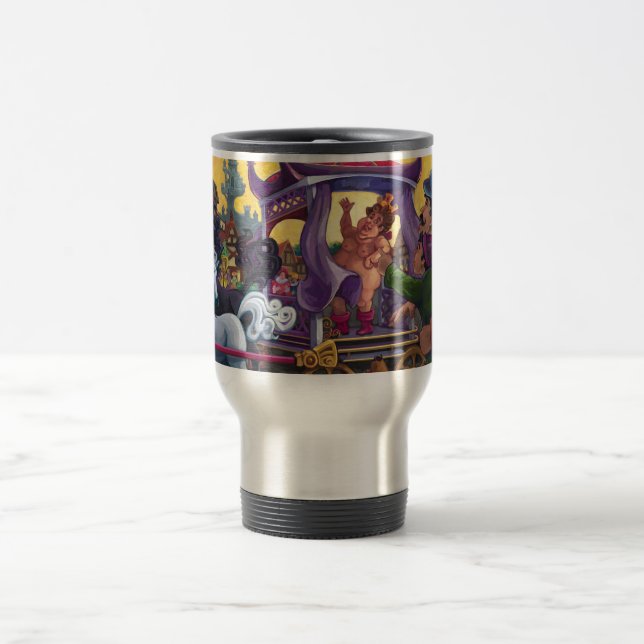 The Emperor’s New Clothes Art Travel Mug (Center)