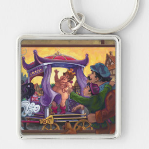 The Emperor’s New Clothes Key Ring