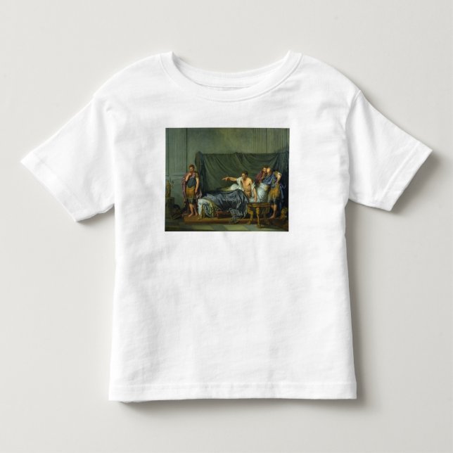 The Emperor Severus Rebuking his Son Toddler T-Shirt (Front)