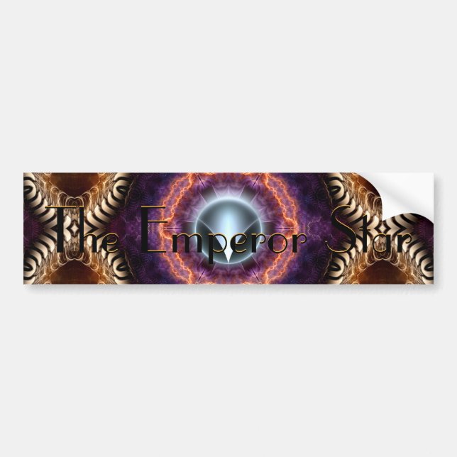 The Emperor Star Bumper Sticker (Front)