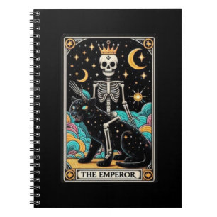 The Emperor Tarot Card Notebook Collection