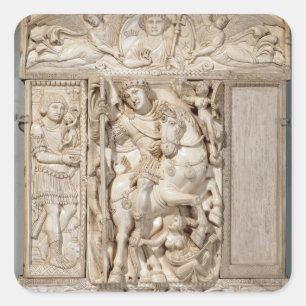 The Emperor Triumphant Square Sticker