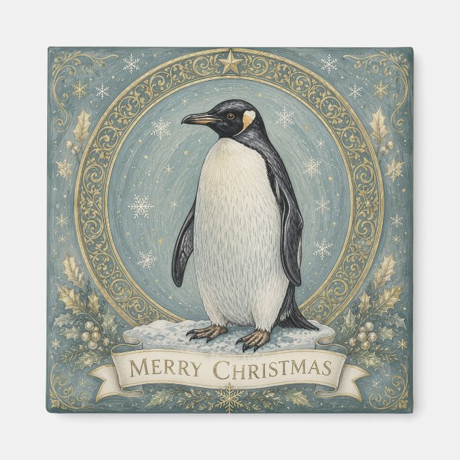 The Emperor's Yuletide Greeting Magnet (Front)