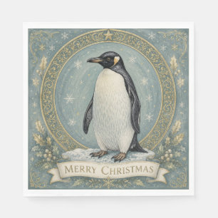 The Emperor's Yuletide Greeting Napkin