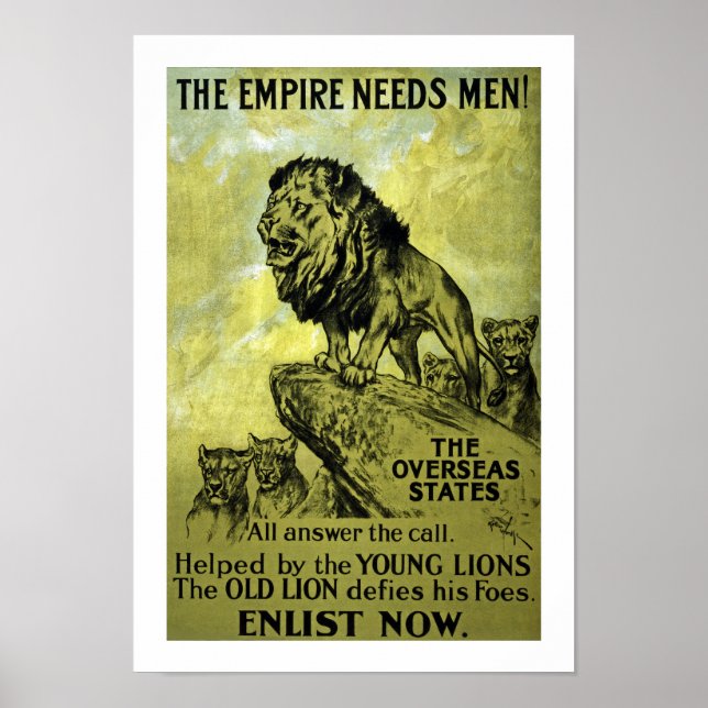 The Empire Needs Men! Poster (Front)