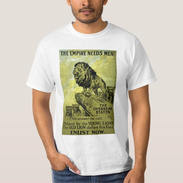 The Empire Needs Men! T-Shirt (Front)
