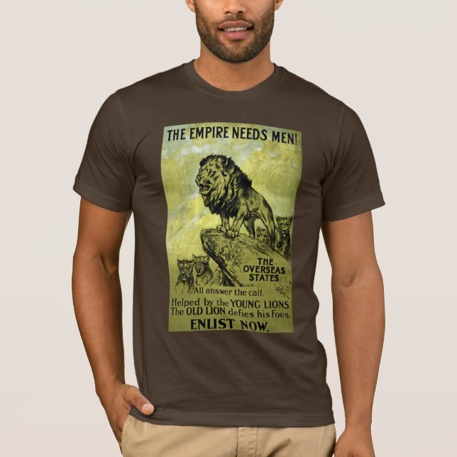 The Empire Needs Men! T-Shirt (Front)