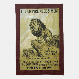 The Empire Needs Men Tea Towel