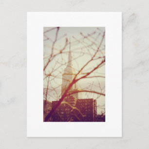 The empire State Building, NYC Postcard