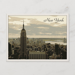 The Empire State Building Postcard