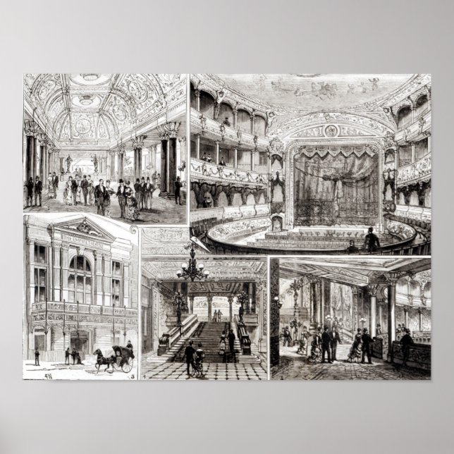 The Empire Theatre, Leicester Square Poster (Front)