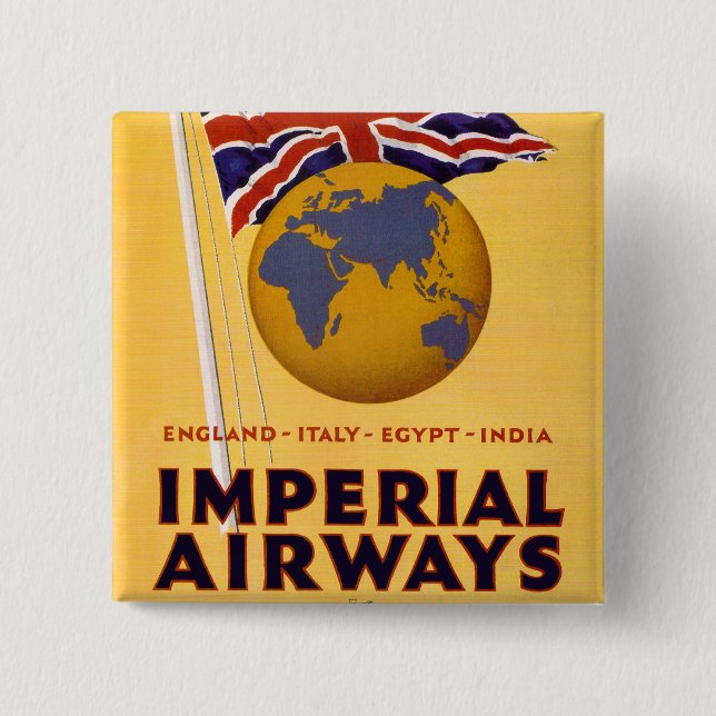 The Empire's Airline 15 Cm Square Badge (Front)