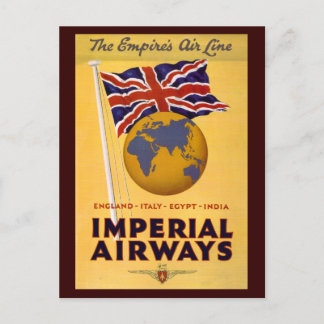 The Empire's Airline Postcard