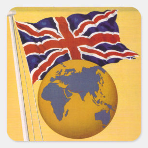 The Empire's Airline Square Sticker