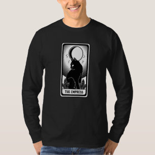 The Empress Black Cat Card Halloween Costume Horro T-Shirt
