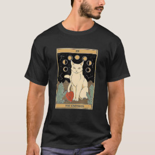 The Empress Cat Tarot Card T-Shirt