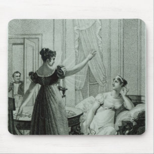 The Empress Josephine reveals the prophesy Mouse Mat