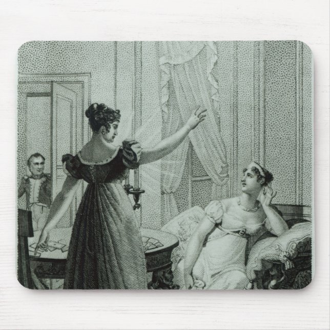 The Empress Josephine reveals the prophesy Mouse Mat (Front)