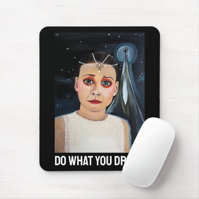 The Empress Painting by Alfred Fox Mouse Mat (With Mouse)