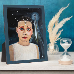 The Empress Painting by Alfred Fox Plaque
