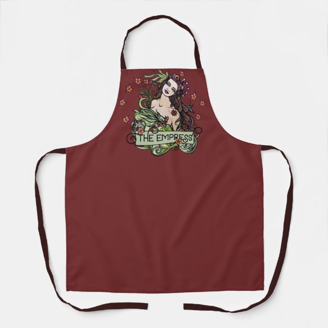 The Empress Tarot Card Apron (Front)