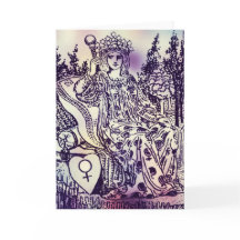 The Empress Tarot Card Greeting Card