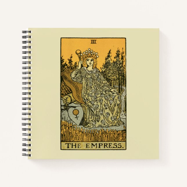 The Empress Tarot Notebook (Front)