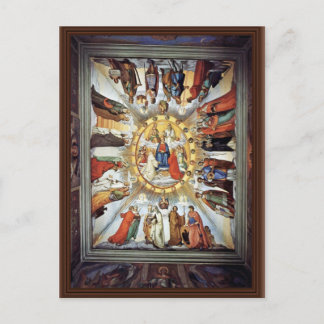 The Empyrean And Figures From The Eight Heavens Postcard