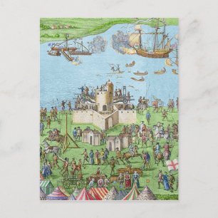 The Encampment of the English Forces Postcard